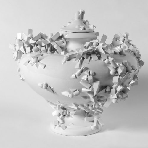 Contemporary ceramic sculpture by Andrea Salvatori